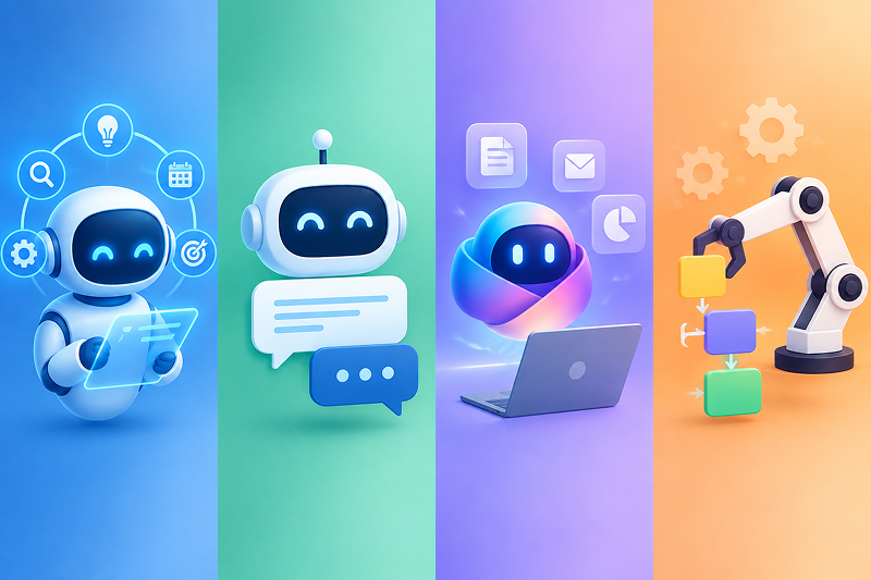 AI agent, chatbot, Copilot or automation: what is the difference?